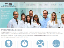 Tablet Screenshot of implantologiadentale.info